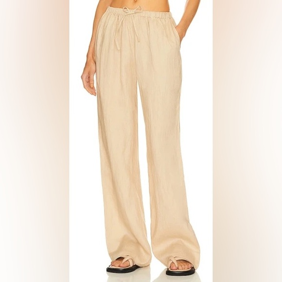 AEXAE Linen Drawstring Trouser (S) - Picture 2 of 6